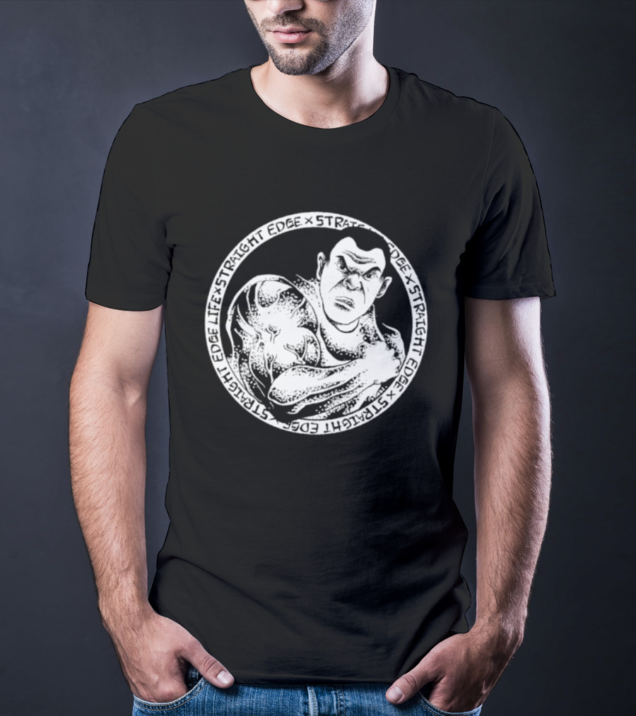 Straight Edge Life X Straight Edge Hardcore Punk T-Shirt