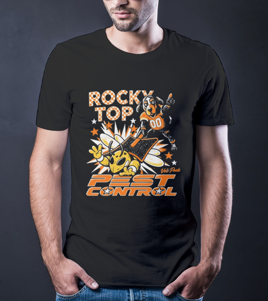 Tennessee Volunteers Rocky Top Pest Control T-Shirt