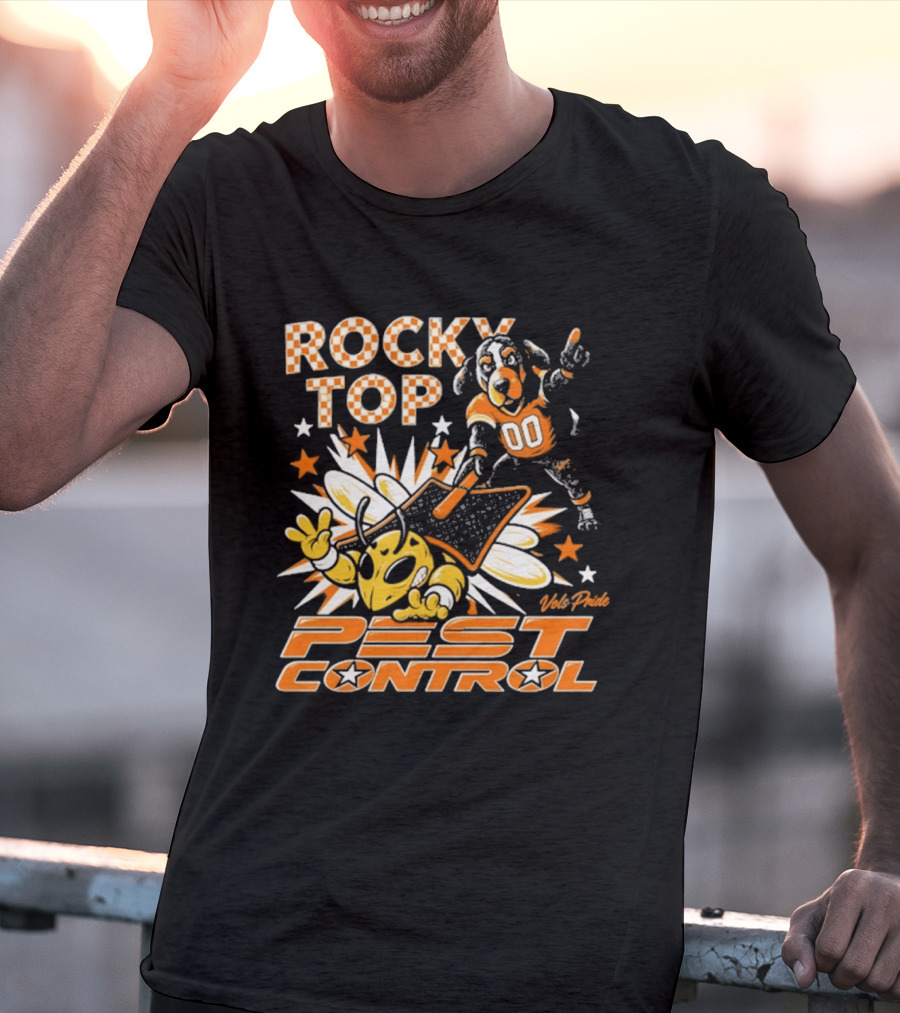 Tennessee Volunteers Rocky Top Pest Control T-Shirt