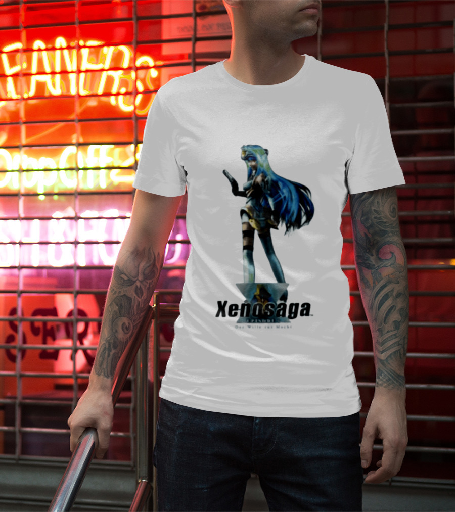 Xenosaga Episode I Der Wille Zur Macht Anime Character Figure T-Shirt