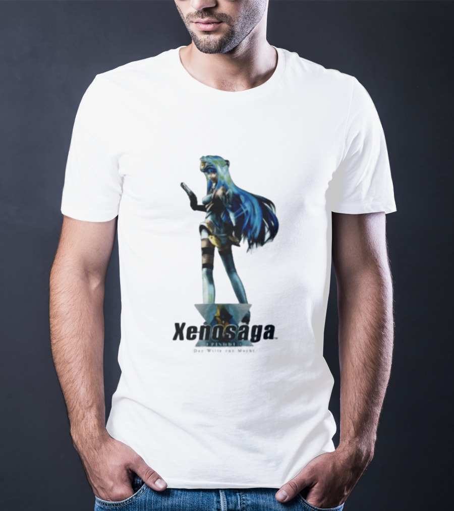Xenosaga Episode I Der Wille Zur Macht Anime Character Figure T-Shirt