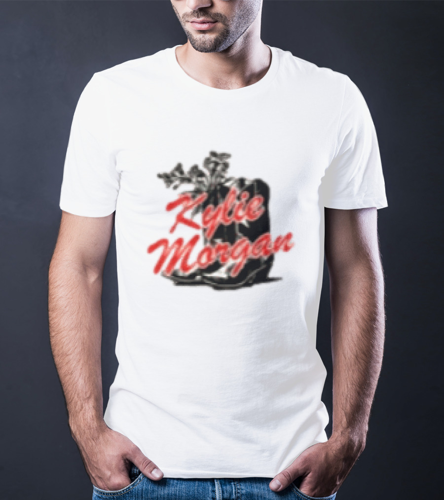 Kylie Morgan 1 800 Dump Him Boots Roses T-Shirt
