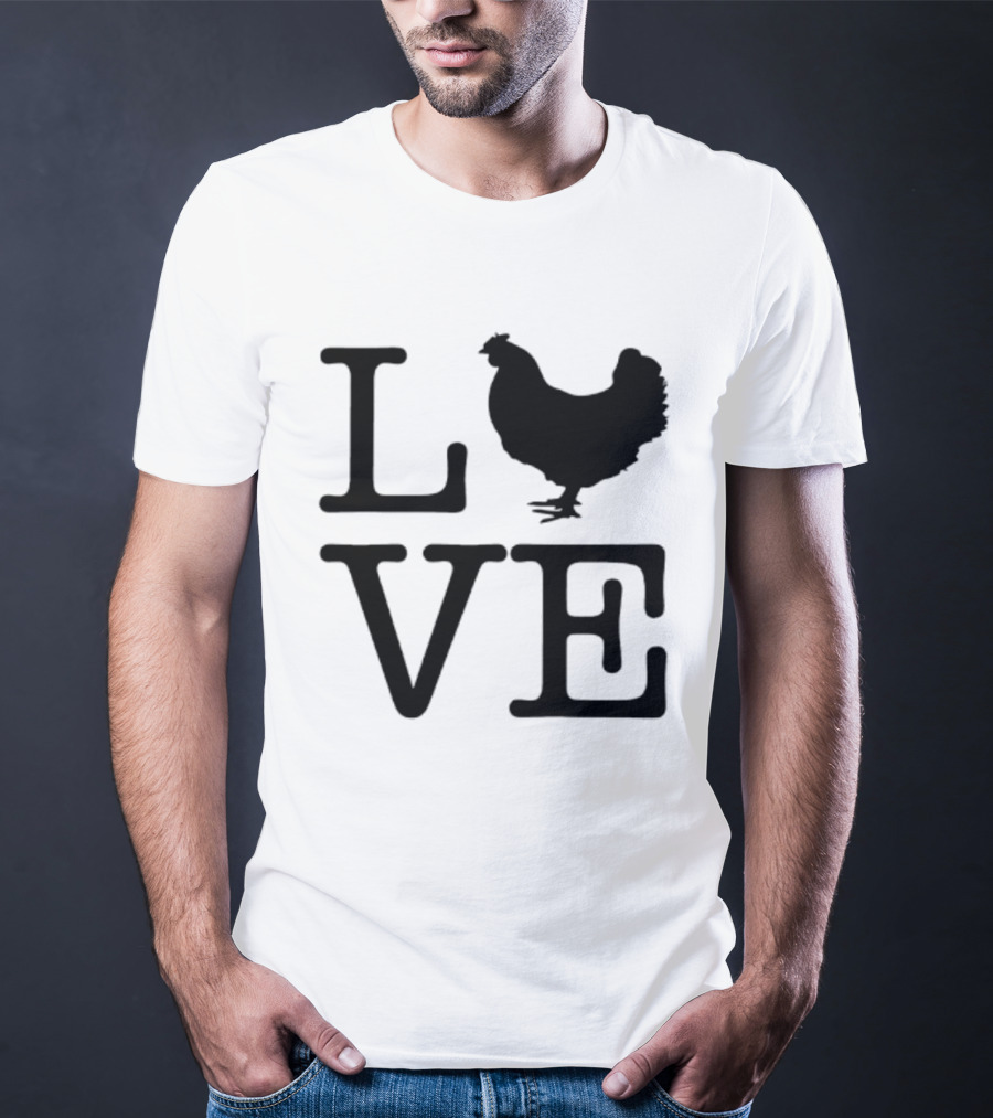 Dallas Cowboys Hunter Luepke Love Chicken LVE T-Shirt