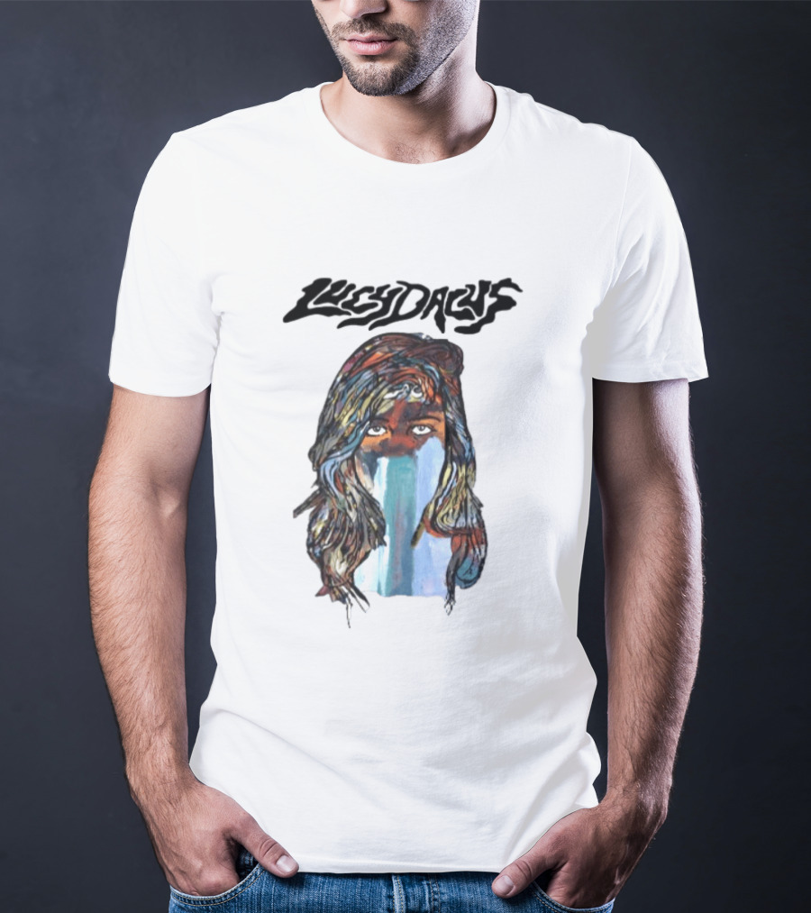 Lucy Dacus Melting Face 34 Length T-Shirt