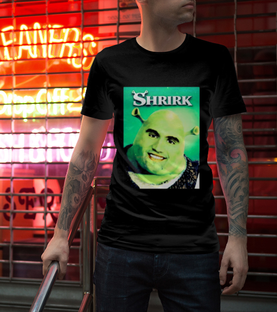 Shrirk Charlie Kirk Shrek Meme Turning Point USA T-Shirt