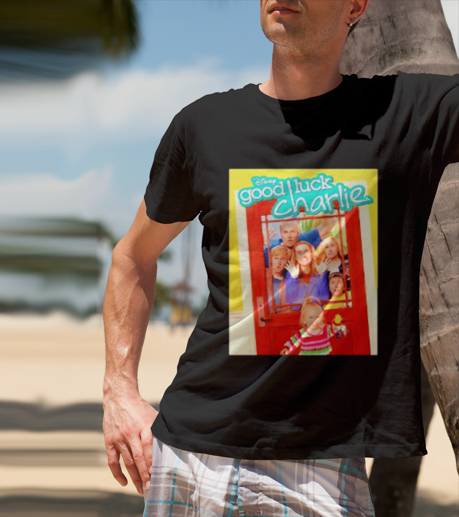 Disney Good Luck Charlie Family Door Scene T-Shirt