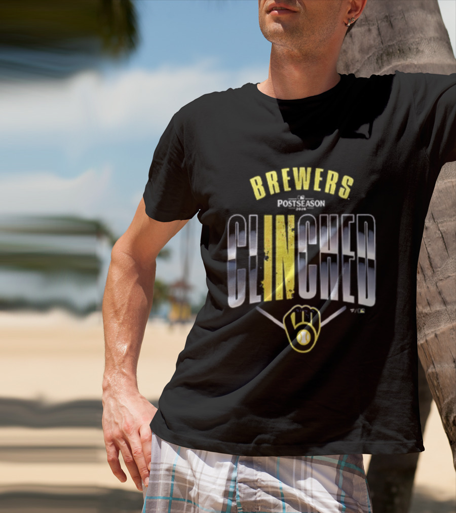 Brewers Postseason Clinched Milwaukee 2026 October Win Our Way T-Shirt