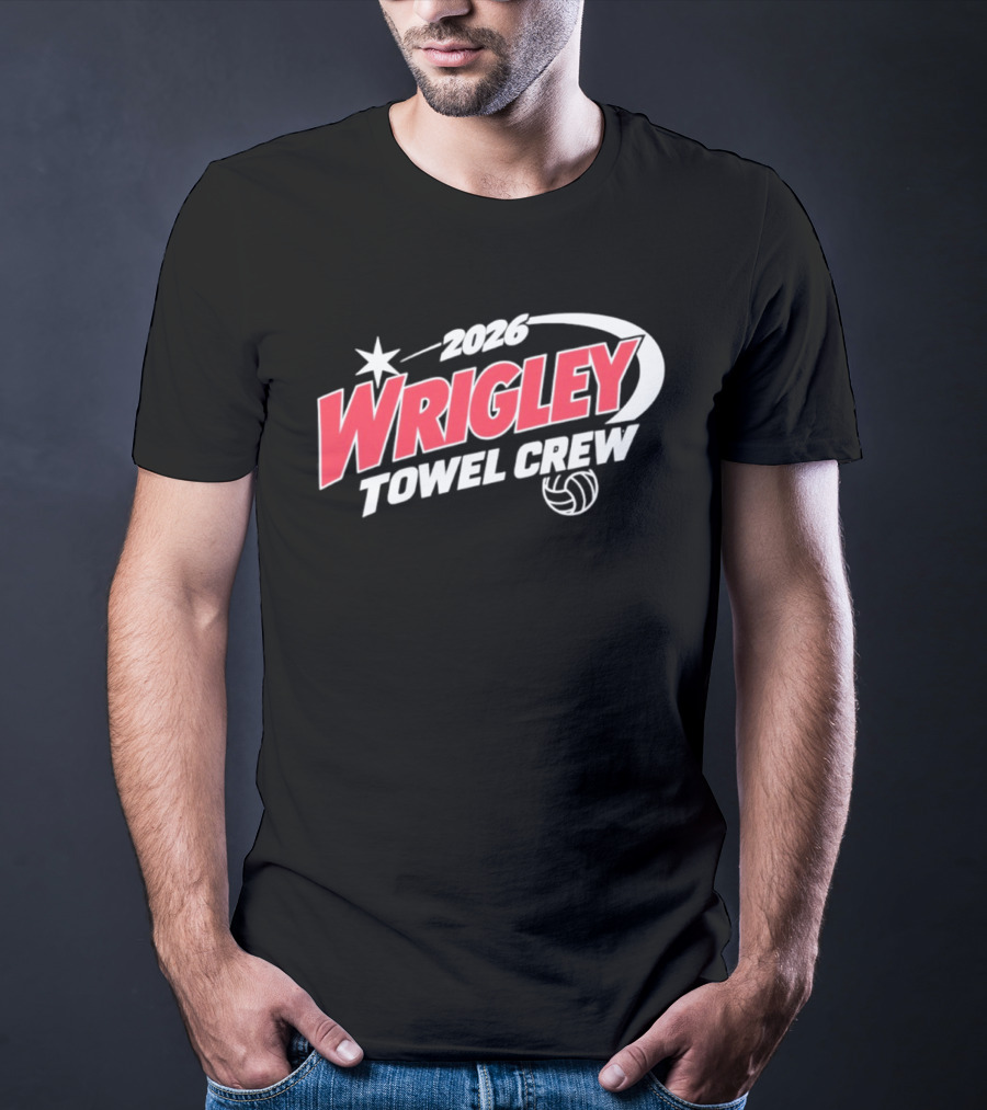 2026 Wrigley Towel Crew Volleyball Nebraska T-Shirt