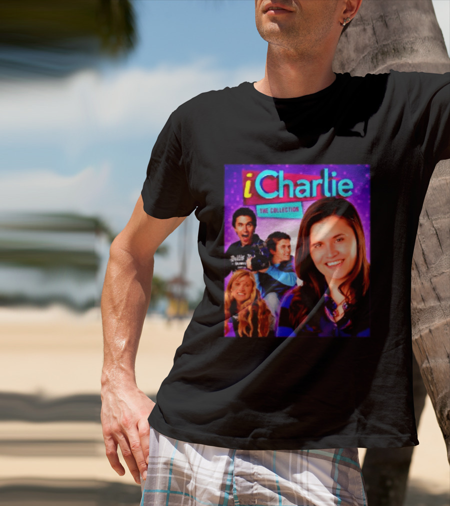 ICharlie The Collection ICarly Nickelodeon Meme TV Show Cast T-Shirt