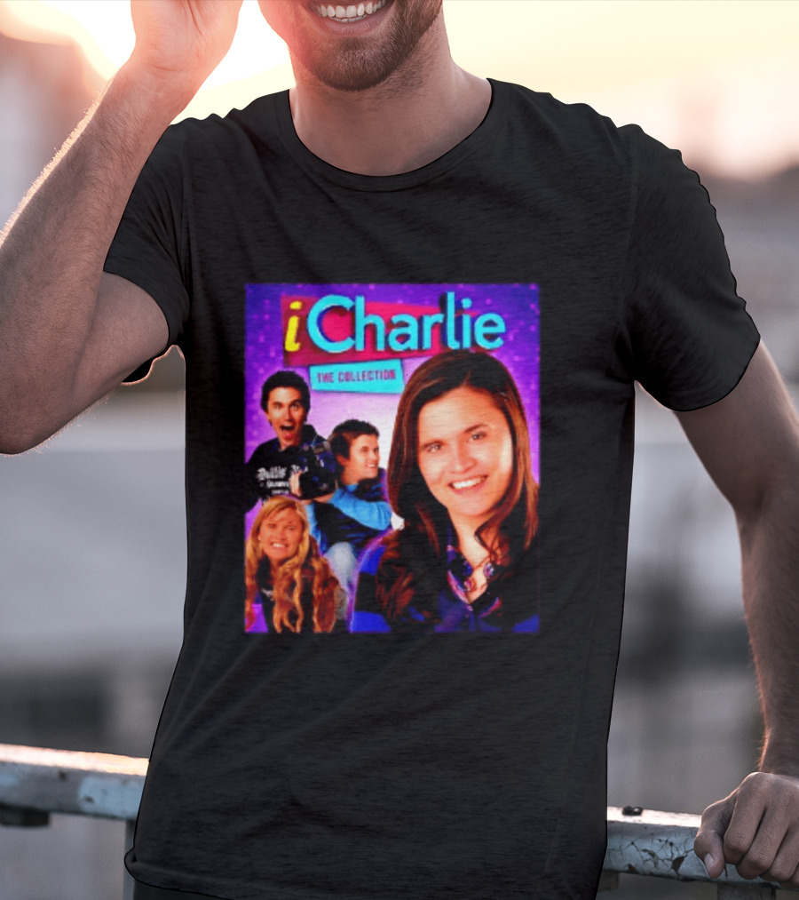 ICharlie The Collection ICarly Nickelodeon Meme TV Show Cast T-Shirt