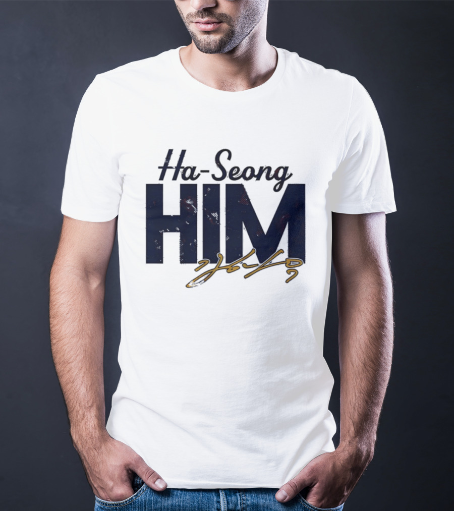 Ha Seong Kim HIM Atlanta Braves 2026 MLB Season T-Shirt