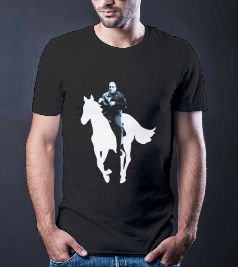 Rogue Co Pie O My Own Summer Millennial Sopranos Iconic Horse Scene T-Shirt
