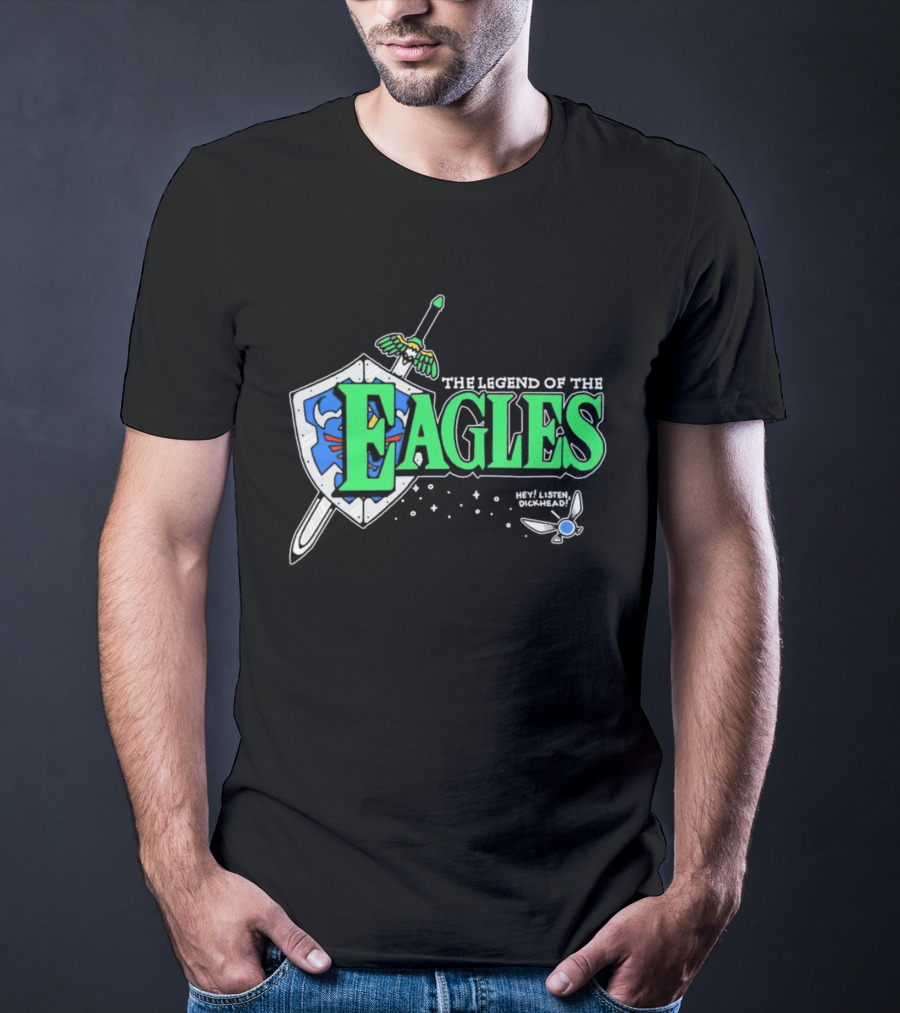 The Legend Of The Eagles Sword And Shield Adventure T-Shirt