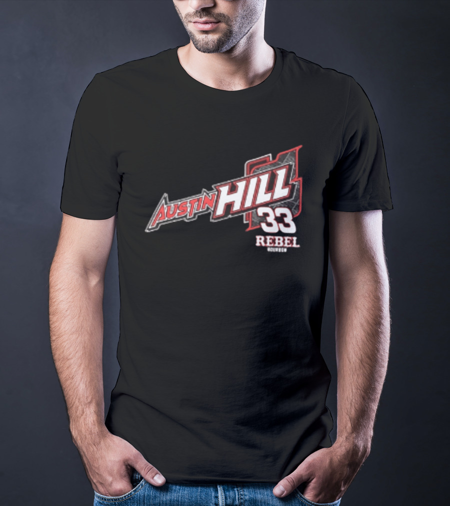 Austin Hill 33 Rebel Racing Team Honoring Our Original Rebel T-Shirt