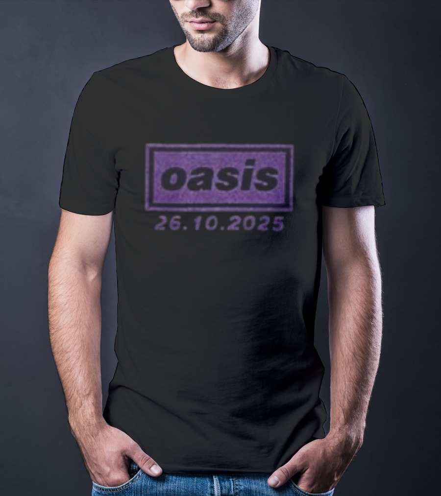 Oasis 26.10.2025 Tokyo Live Anniversary Tour T-Shirt