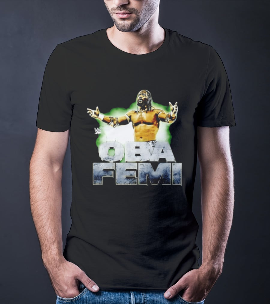 Oba Femi WWE Superstar Name T-Shirt