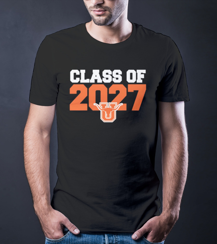 Texas Longhorns Class Of 2027 NCAA Football Longhorn T-Shirt