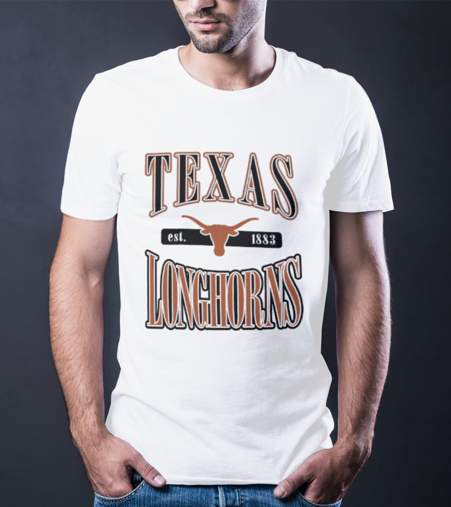 Texas Longhorns Est 1883 Vintage Team Spirit T-Shirt