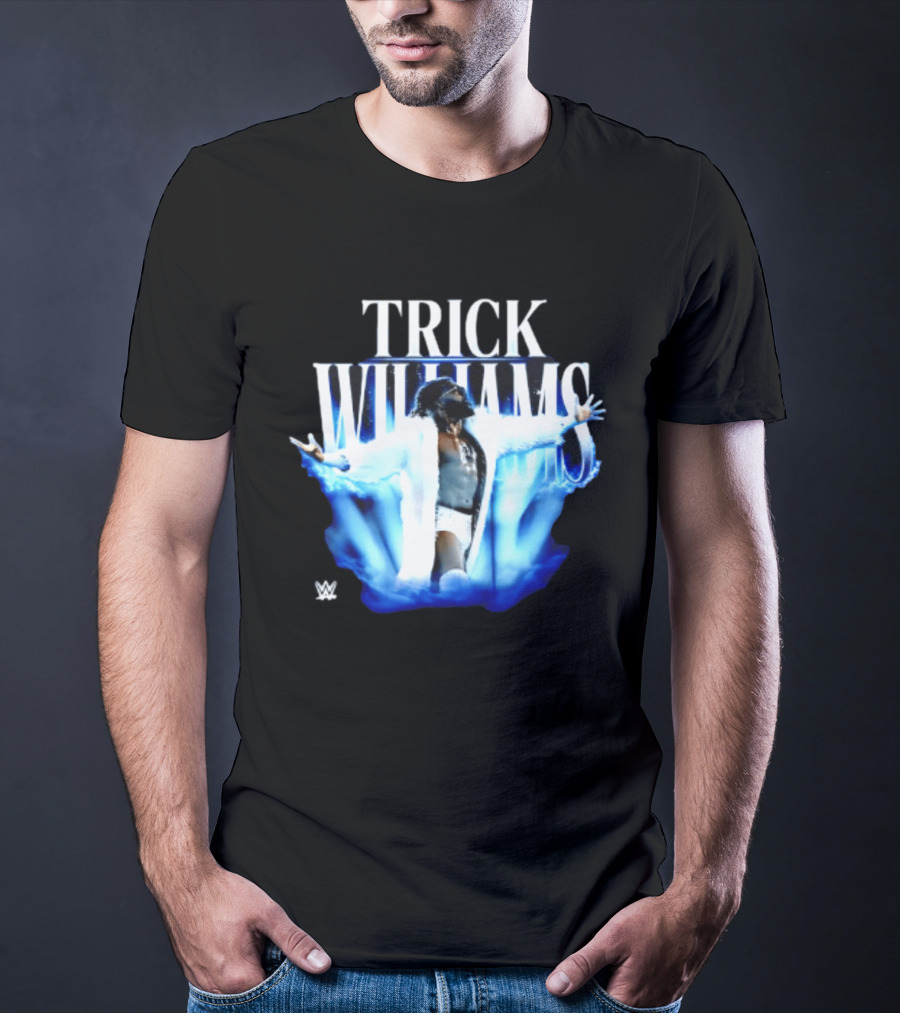 Trick Williams WWE Fur Coat Iconic Entrance T-Shirt