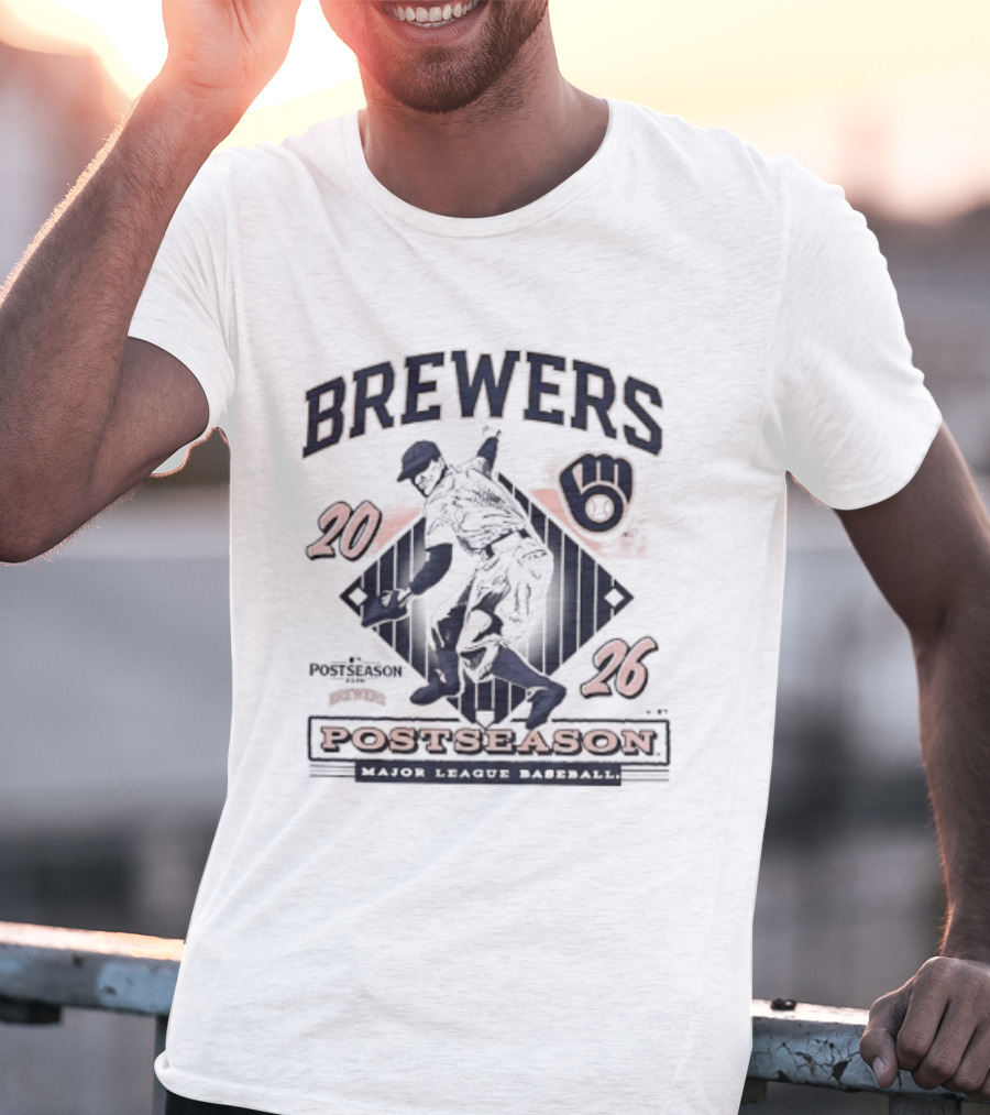 Brewers 2026 Postseason March To October T-Shirt