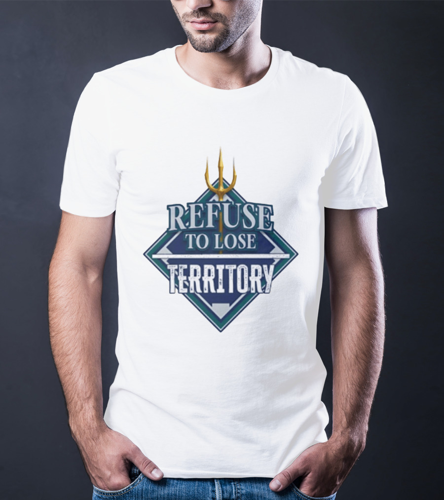 Seattle Seahawks Refuse To Lose Territory Trident T-Shirt