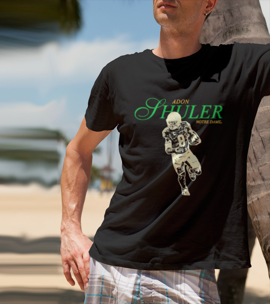 Adon Shuler Notre Dame Football Player 8 T-Shirt