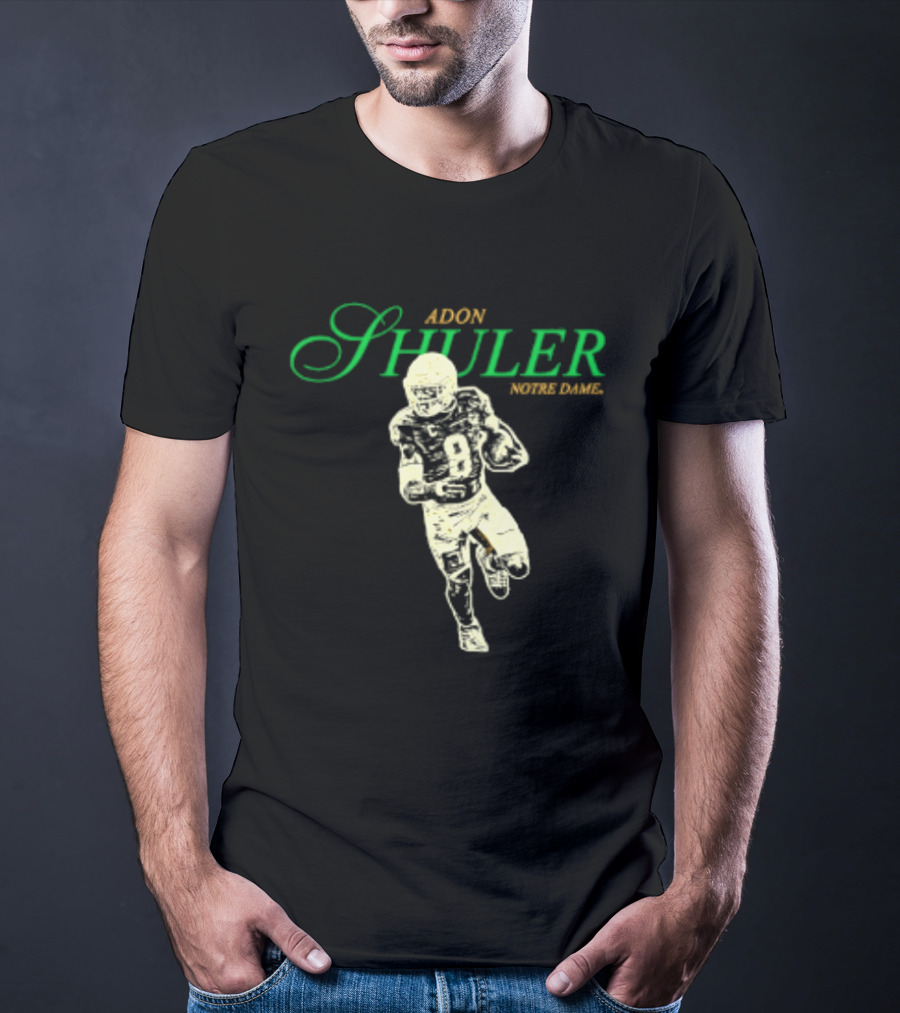 Adon Shuler Notre Dame Football Player 8 T-Shirt