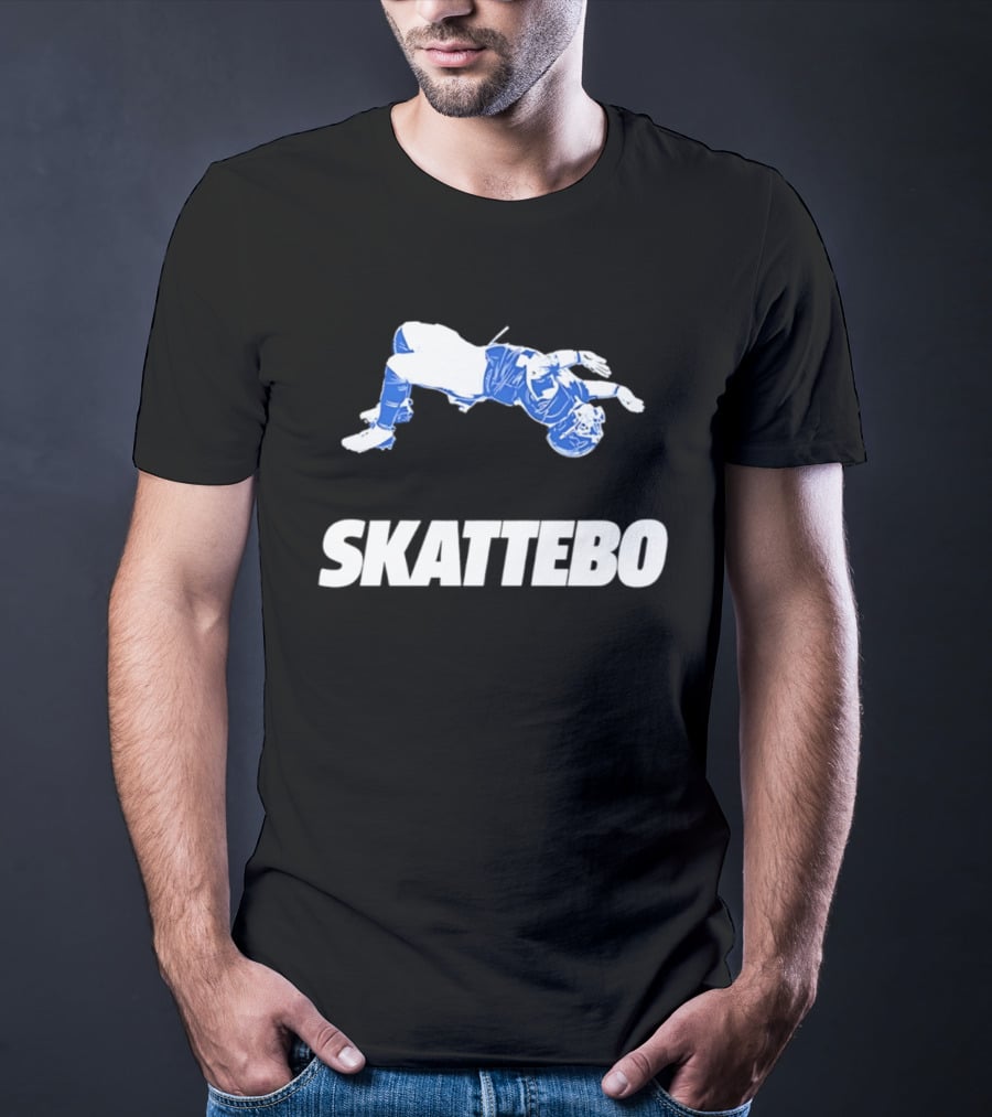 Skattebo New York Giants Flip Pose Star T-Shirt