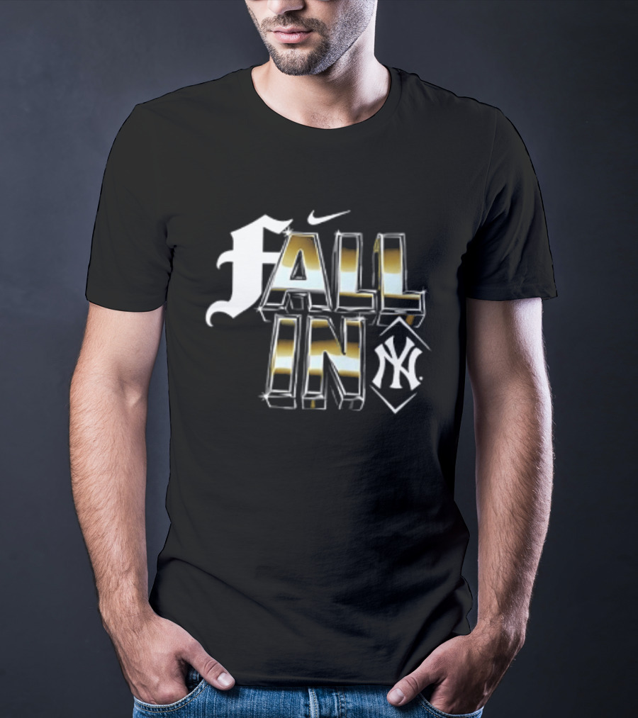 Nike New York Yankees Fall In 2026 Postseason T-Shirt