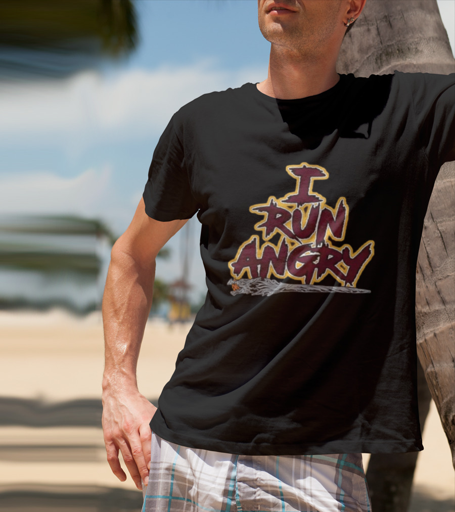 Tyler Owens I Run Angry Washington Commanders 2026 Two Sided T-Shirt
