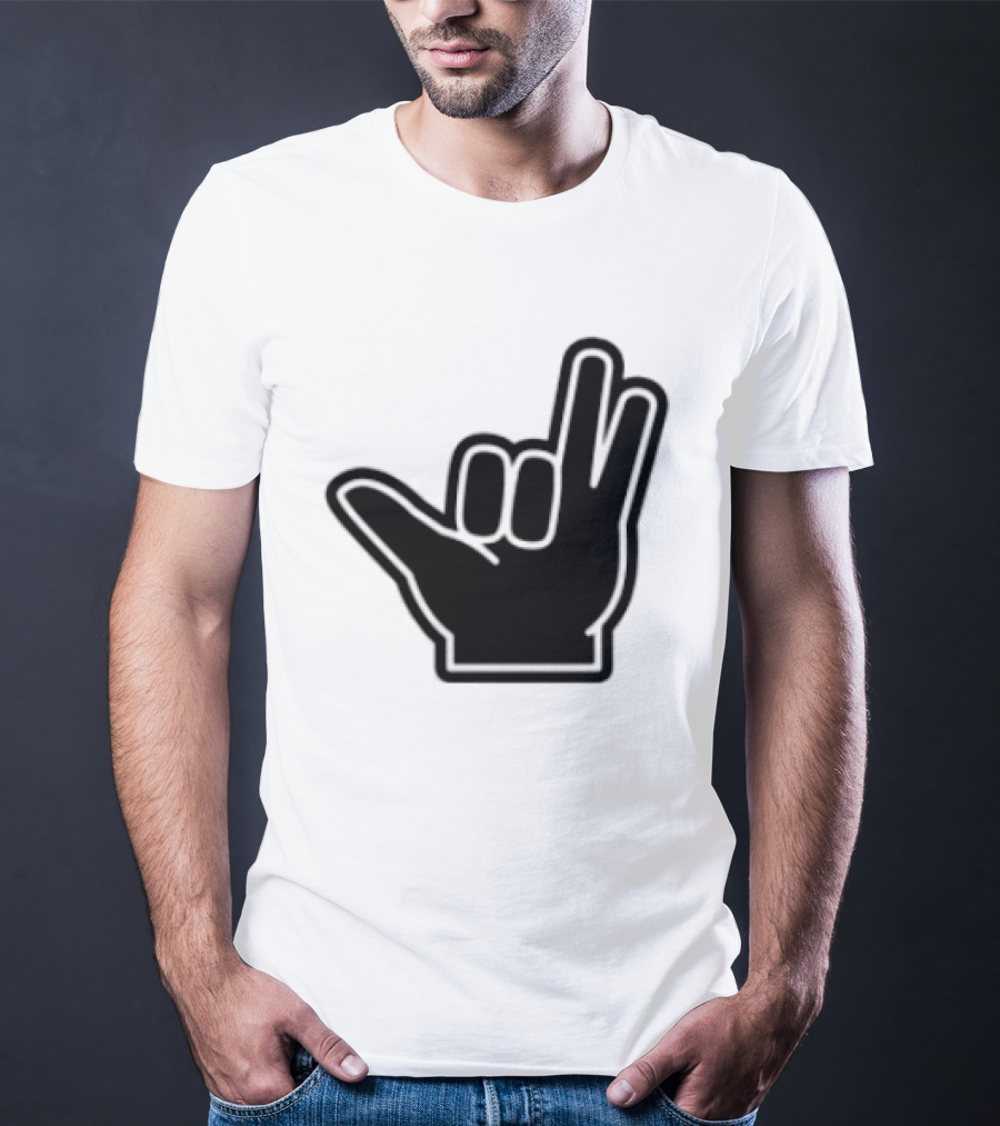 8Ro8 Store Hammajang Shaka Hand Sign Gesture T-Shirt