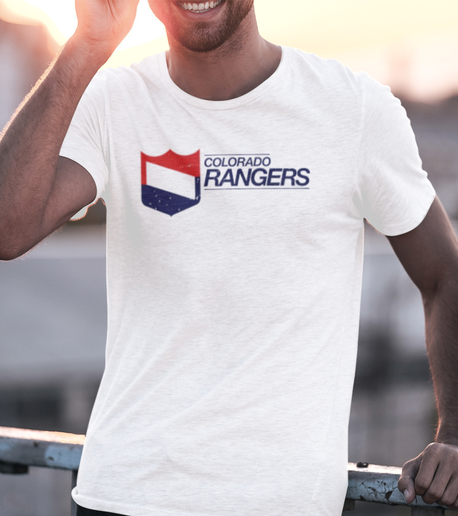 Colorado Rangers Hockey Crest T-Shirt