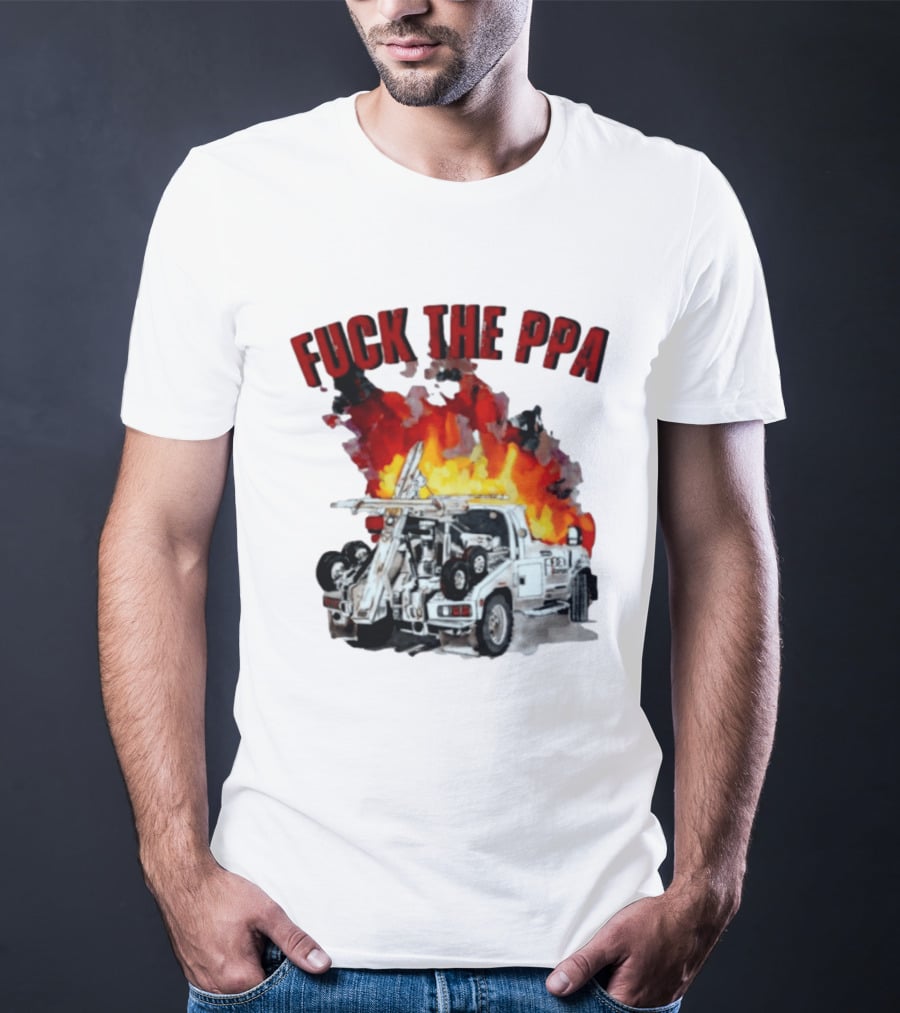 Philadelphia Parking Authority Tow Truck Fire Protest T-Shirt