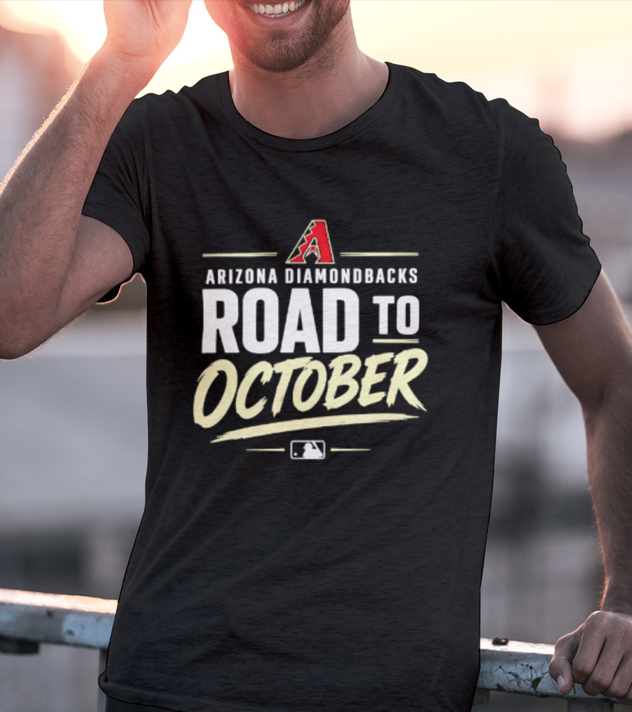 Arizona Diamondbacks Road To October MLB 2026 Postseason Journey T-Shirt