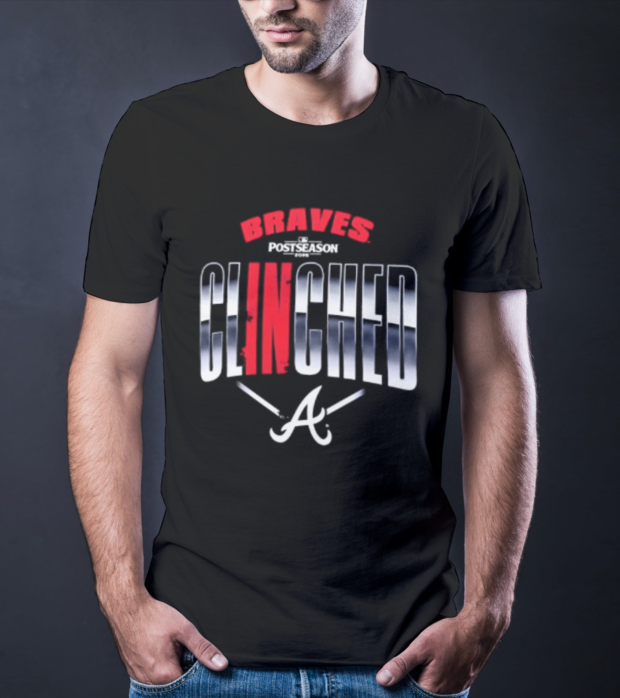 Atlanta Braves Clinched Postseason 2026 MLB Celebration T-Shirt