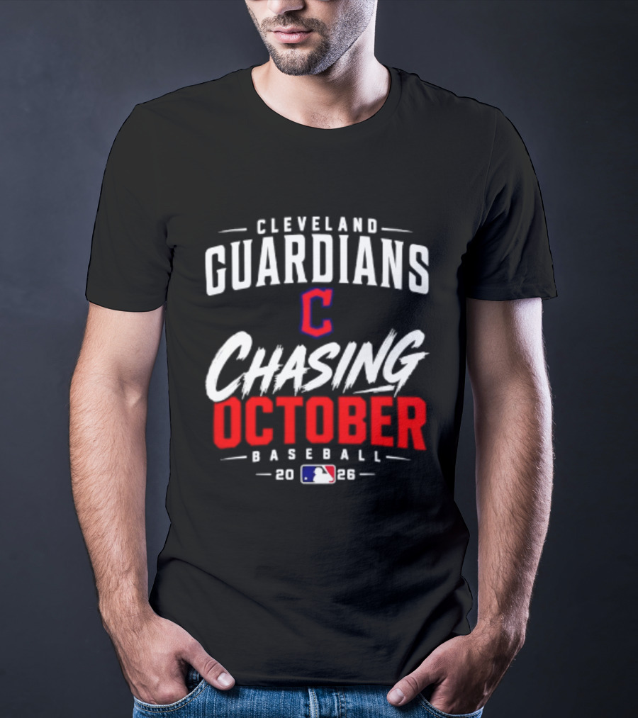 Cleveland Guardians Chasing October 2026 Baseball MLB T-Shirt