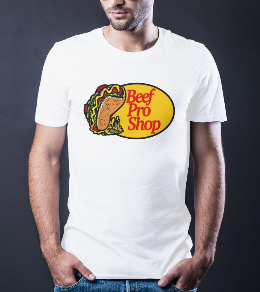 Beef Pro Shop Taco Patch T-Shirt