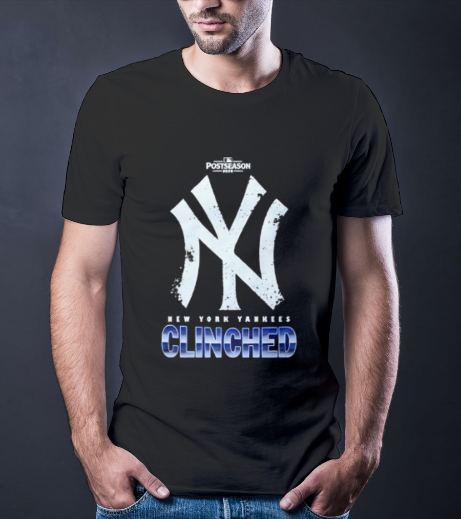 New York Yankees Clinched 2026 MLB Postseason Celebration T-Shirt