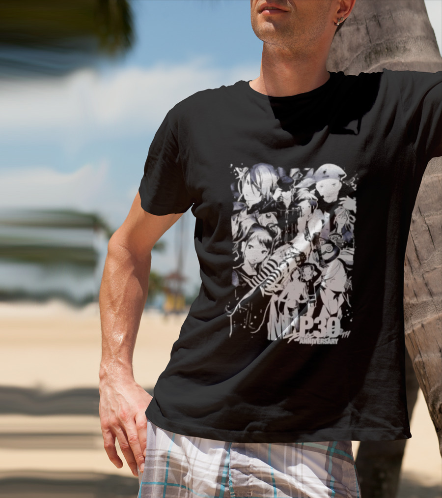 Persona 3 25th Anniversary Anime Characters Celebration T-Shirt