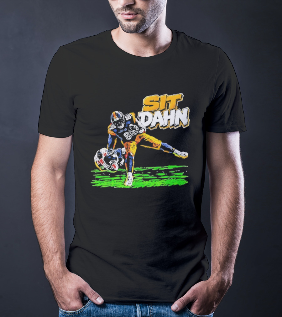 Sit Dahn Pittsburgh Steelers George Pickens 14 Football T-Shirt