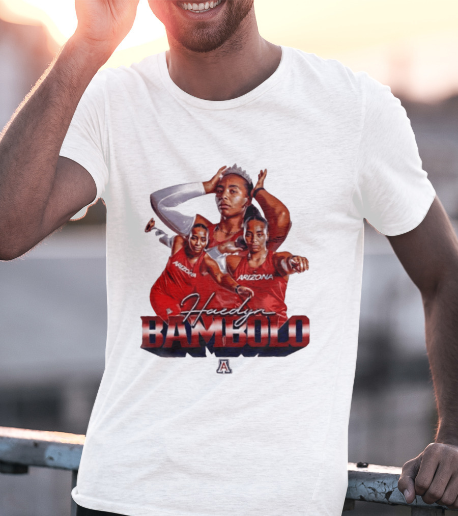 Haedyn Bambolo Arizona Wildcats Track And Field NCAA Athlete T-Shirt