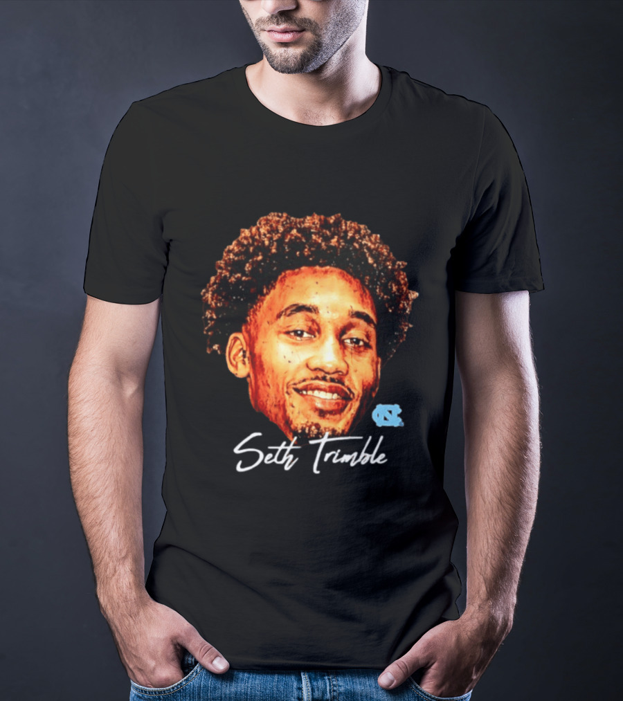 Seth Trimble North Carolina Tar Heels NCAA Men's Basketball T-Shirt