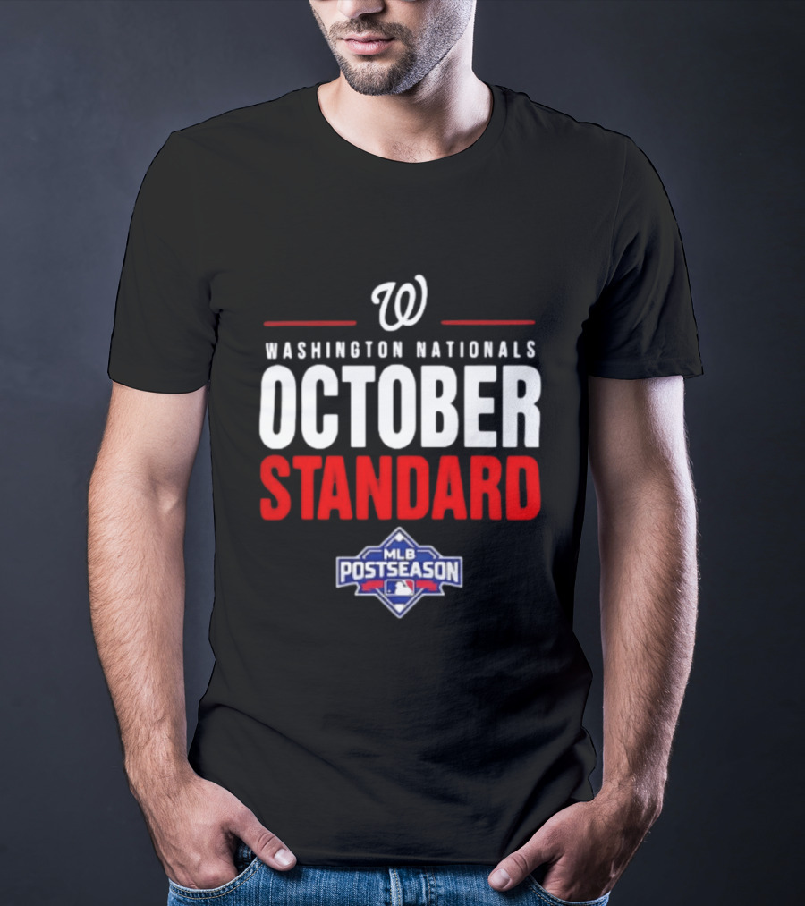Washington Nationals October Standard 2026 MLB Postseason T-Shirt