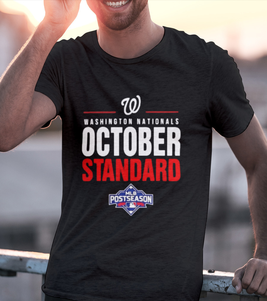 Washington Nationals October Standard 2026 MLB Postseason T-Shirt