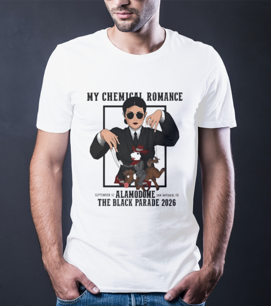 My Chemical Romance The Black Parade Alamodome 2026 September Texas T-Shirt