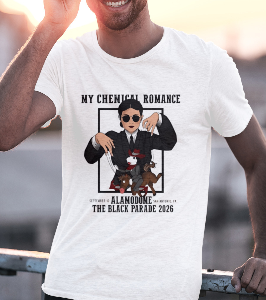 My Chemical Romance The Black Parade Alamodome 2026 September Texas T-Shirt