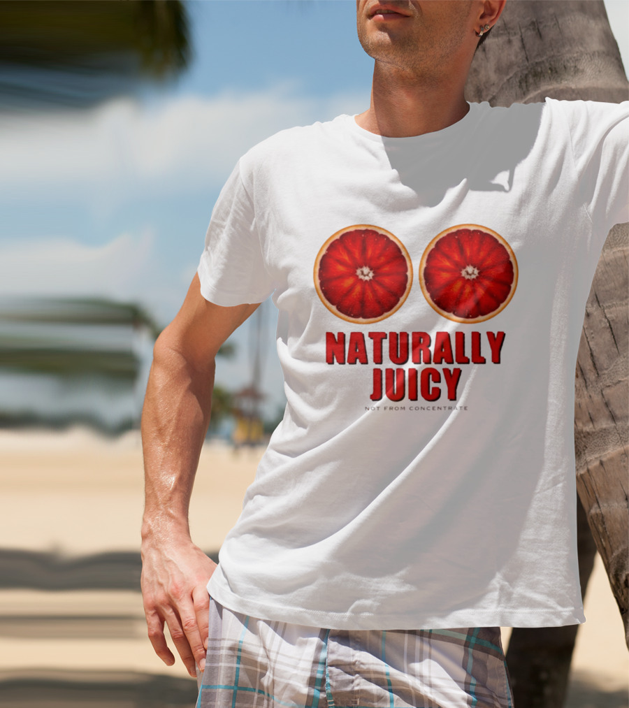 Naturally Juicy Not From Concentrate Blood Orange Slices T-Shirt