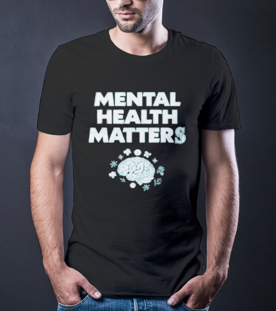 Mariners Mental Health Matters 2026 Awareness T-Shirt