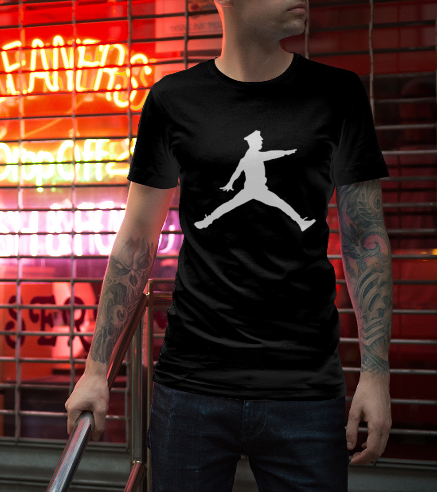 Nein Swoosh Air Jordan Jumpman T-Shirt