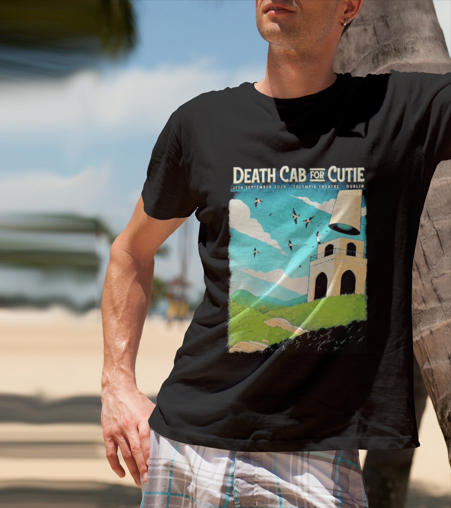 Death Cab For Cutie Olympia Theatre Dublin 17th September 2026 T-Shirt